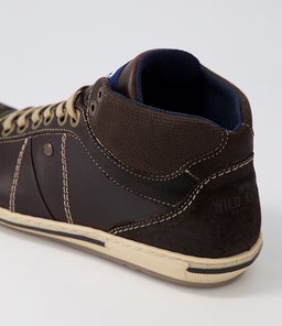 CRESWICK WR DARK BROWN LEATHER