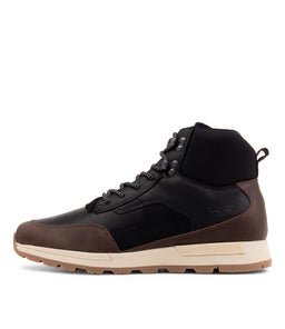 CAPTAIN WR BLACK LEATHER