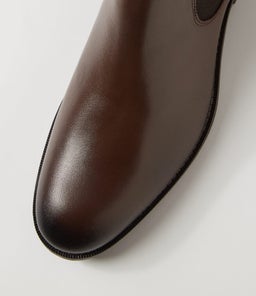 WINNER WR DARK BROWN LEATHER