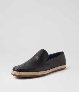 CATCH WR BLACK LEATHER