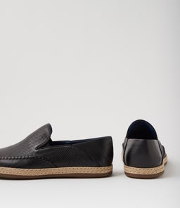 CATCH WR BLACK LEATHER