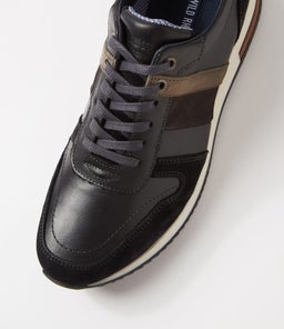 WINDSOR WR BLACK LEATHER