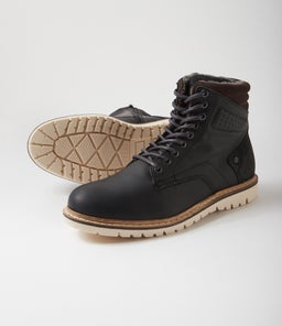 WILDER WR BLACK LEATHER
