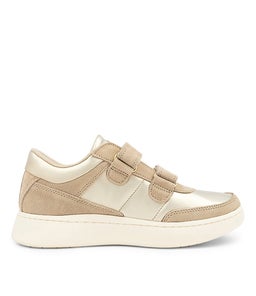 MONICA MET NYLON WU CHAMPAGNE TEXTILE LEATHER