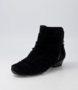 CAMRYN XW ZR BLACK SUEDE