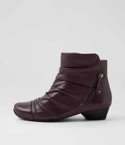 CAMRYN XW ZR AUBERGINE LEATHER
