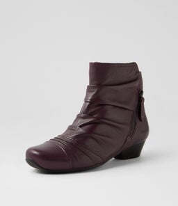 CAMRYN XW ZR AUBERGINE LEATHER