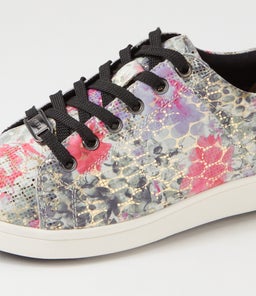 DELILAH XF ZR BLACK FLORAL LEATHER