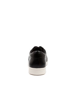 DELILAH XF ZR BLACK WHITE SOLE LEATHER