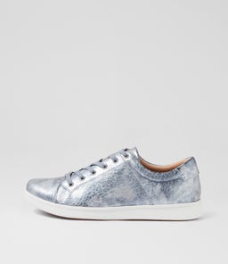 DELILAH XF ZR BLUE LEOPARD LEATHER