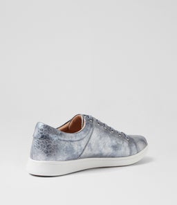 DELILAH XF ZR BLUE LEOPARD LEATHER