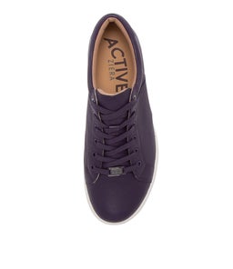 DELILAH XF ZR AUBERGINE LEATHER