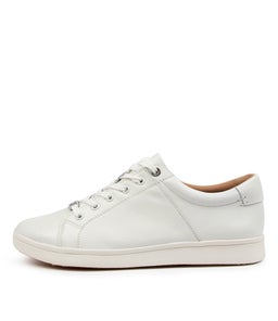 DELILAH XF ZR WHITE LEATHER
