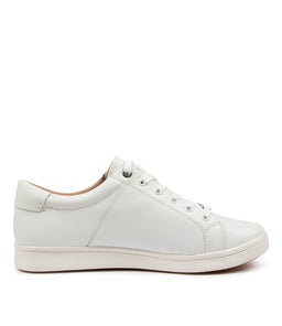 DELILAH XF ZR WHITE LEATHER