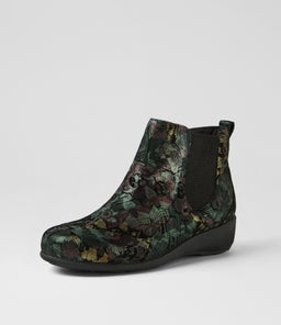 SHANGHAI XF ZR BLACK&FOREST FLOWER LEATHER