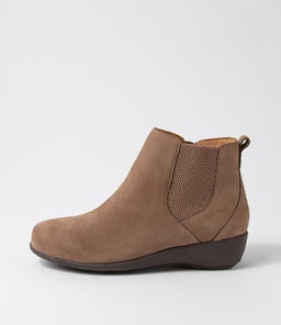 SHANGHAI XF ZR TAUPE TUMBLE NUBUCK
