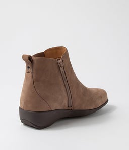 SHANGHAI XF ZR TAUPE TUMBLE NUBUCK