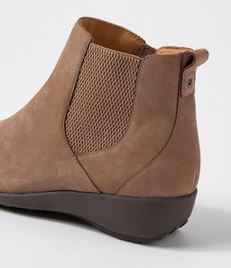SHANGHAI XF ZR TAUPE TUMBLE NUBUCK