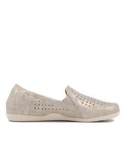 LIANA W ZR PALE GOLD SHERBERT LEATHER