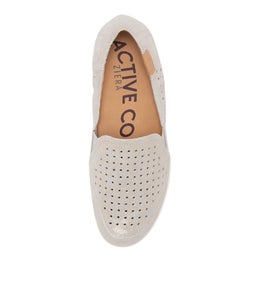 LIANA W ZR PALE GOLD SHERBERT LEATHER