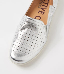 LIANA W ZR SILVER TUMBLE LEATHER