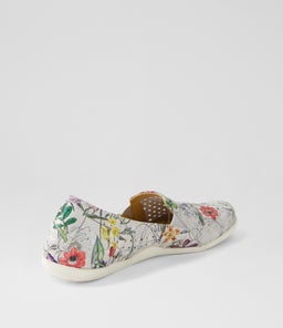 LIANA W ZR WHITE FIELDS LEATHER