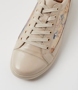 DANNI XF ZR ALMOND GOLD VINTAGE FLORAL LEATHER