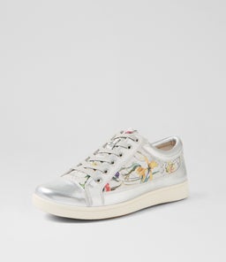 DANNI XF ZR SILVER WHITE FIELDS LEATHER