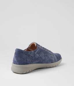 SOLAR XF ZR BLUE DISTRESS DENIM LEATHER