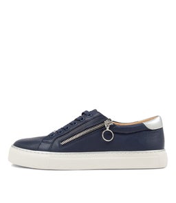 PAMELA XF ZR NAVY SILVER LEATHER