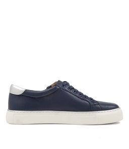 PAMELA XF ZR NAVY SILVER LEATHER
