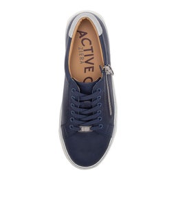 PAMELA XF ZR NAVY SILVER LEATHER