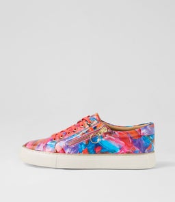 PAMELA XF ZR BRIGHT MULTI PRINT PATENT LEATHER