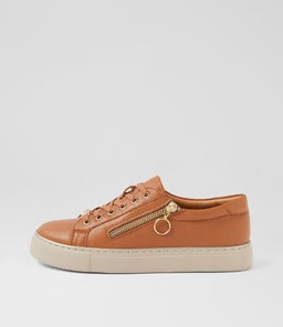PAMELA XF ZR DK TAN LEATHER