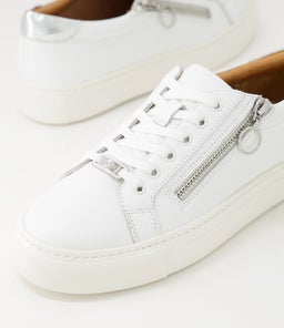 PAMELA XF ZR WHITE SILVER LEATHER