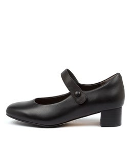 KITTY W ZR BLACK LEATHER