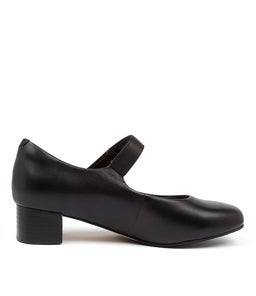 KITTY W ZR BLACK LEATHER