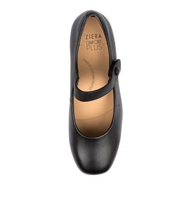 KITTY W ZR BLACK LEATHER