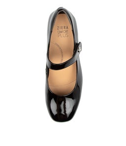 KITTY W ZR BLACK PATENT LEATHER
