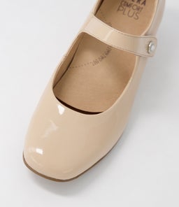 KITTY W ZR LATTE PATENT LEATHER