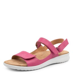 BENJI XW ZR FUCHSIA WHITE SOLE LEATHER