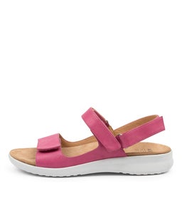 BENJI XW ZR FUCHSIA WHITE SOLE LEATHER