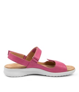 BENJI XW ZR FUCHSIA WHITE SOLE LEATHER