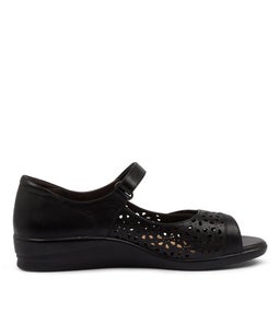 DAFFODIL W ZR BLACK LEATHER