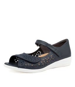 DAFFODIL W ZR NAVY LEATHER