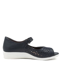 DAFFODIL W ZR NAVY LEATHER