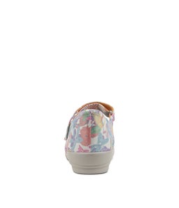 DAFFODIL W ZR MISTY FLORAL LEATHER
