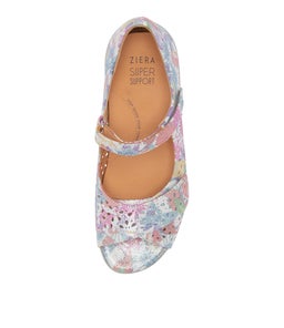 DAFFODIL W ZR MISTY FLORAL LEATHER
