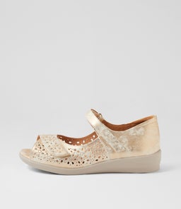 DAFFODIL W ZR SMUDGE METAL LEATHER