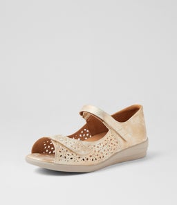 DAFFODIL W ZR SMUDGE METAL LEATHER